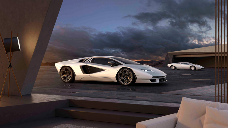 Lamborghini Countach LPI 800-4 บทใหม่ของซูเปอร์สปอร์ตคาร์แห่งตำนาน