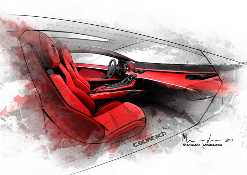 Lamborghini Countach LPI 800-4 บทใหม่ของซูเปอร์สปอร์ตคาร์แห่งตำนาน
