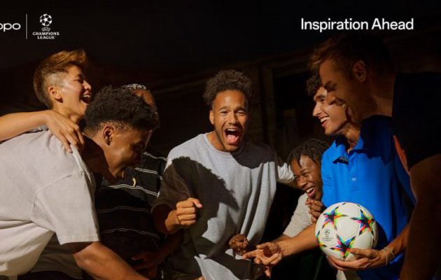 OPPO จับมือ UEFA ร่วมเป็นพันธมิตร ฉลองการแข่งขันผ่าน “Inspiration Ahead”