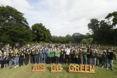 AIS Go Green ใส่ใจสิ่งแวดล้อม ร่วมสร้างพื้นที่สีเขียวขานรับนโยบายผู้ว่าฯ กทม. ปลูกต้นไม้ 100,000 ต้น ยืนหยัดแนวคิด Green Network มุ่งสร้างการมีส่วนร่วมกับทุกภาคส่วน