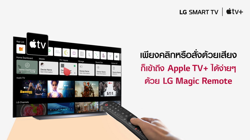แอลจีชวนจุดประกายโลกความบันเทิงบน LG Smart TV 